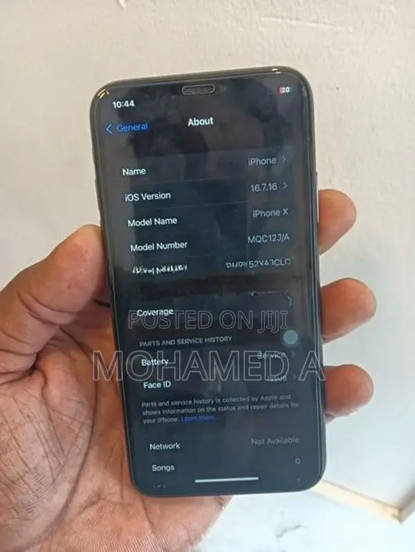 Apple iPhone X 256GB (Used)