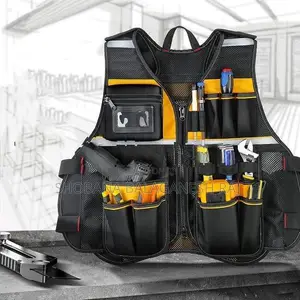Electrician Safety Jacket with 10 Pockets