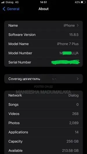 Apple iPhone 7 Plus (Used)
