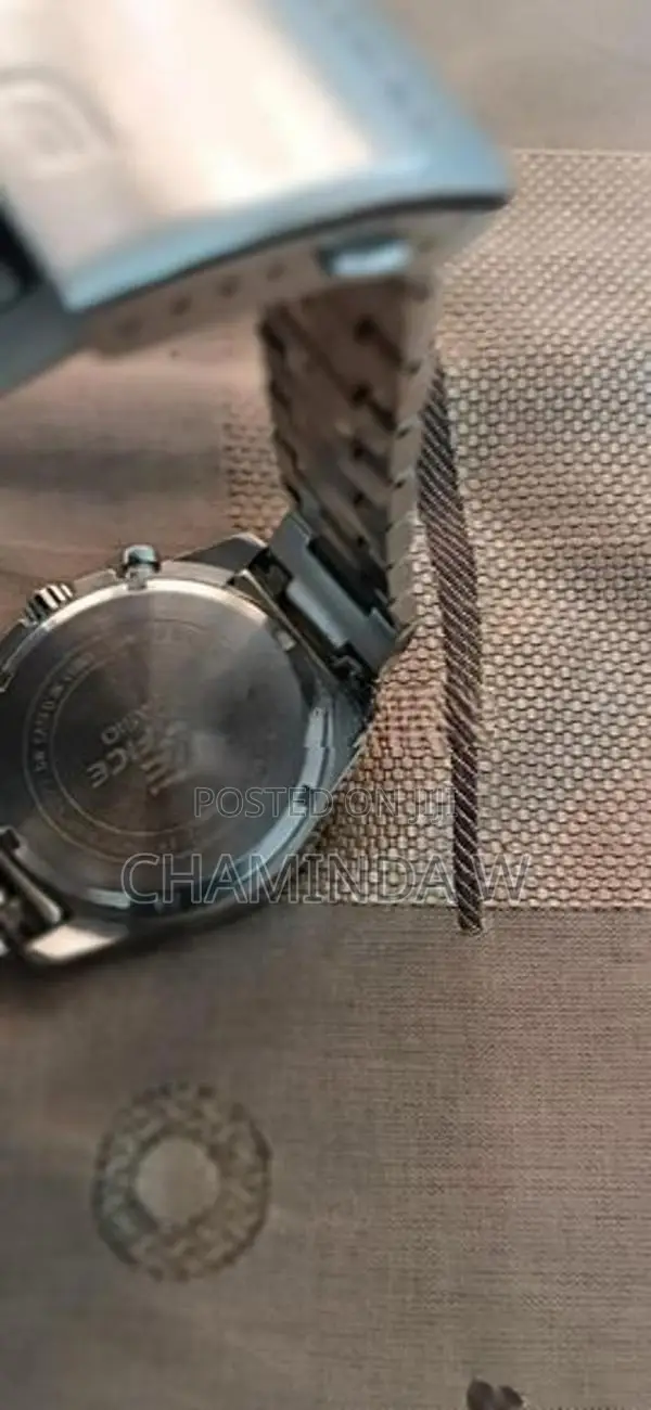 Original Casio Edifice chronograph watch