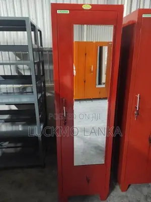 New 6x1.5 Size One Door Steel Cupboard With Mirror (Www7)