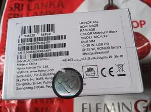 Honor X6c midnight black (Brand New)