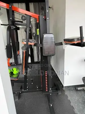 Home Gym 3 Station Pro with 40kg Punching Bag