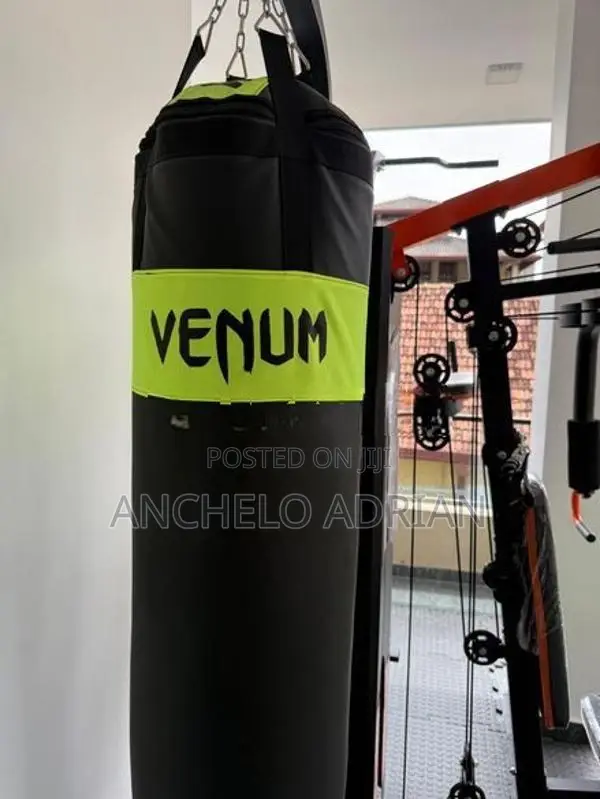 Home Gym 3 Station Pro with 40kg Punching Bag