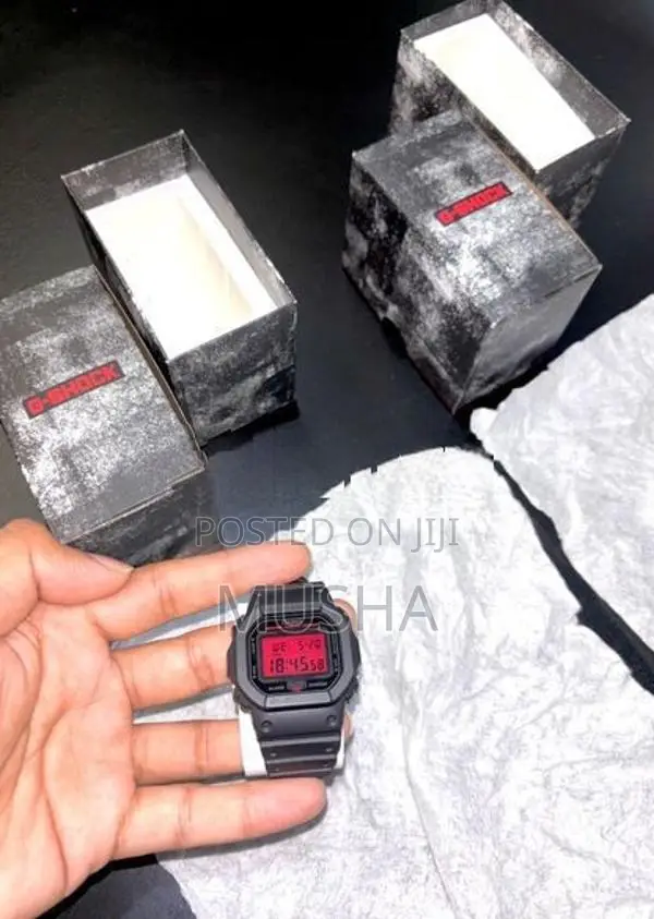 Casio G Shock DW 5600BBR 1DR Watch