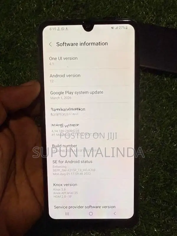 Samsung Galaxy A31 64GB (Used)