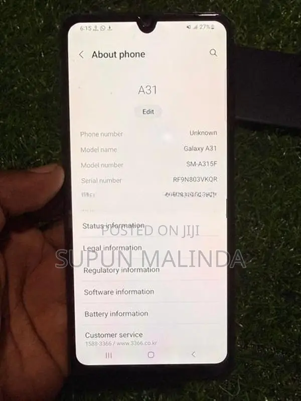 Samsung Galaxy A31 64GB (Used)