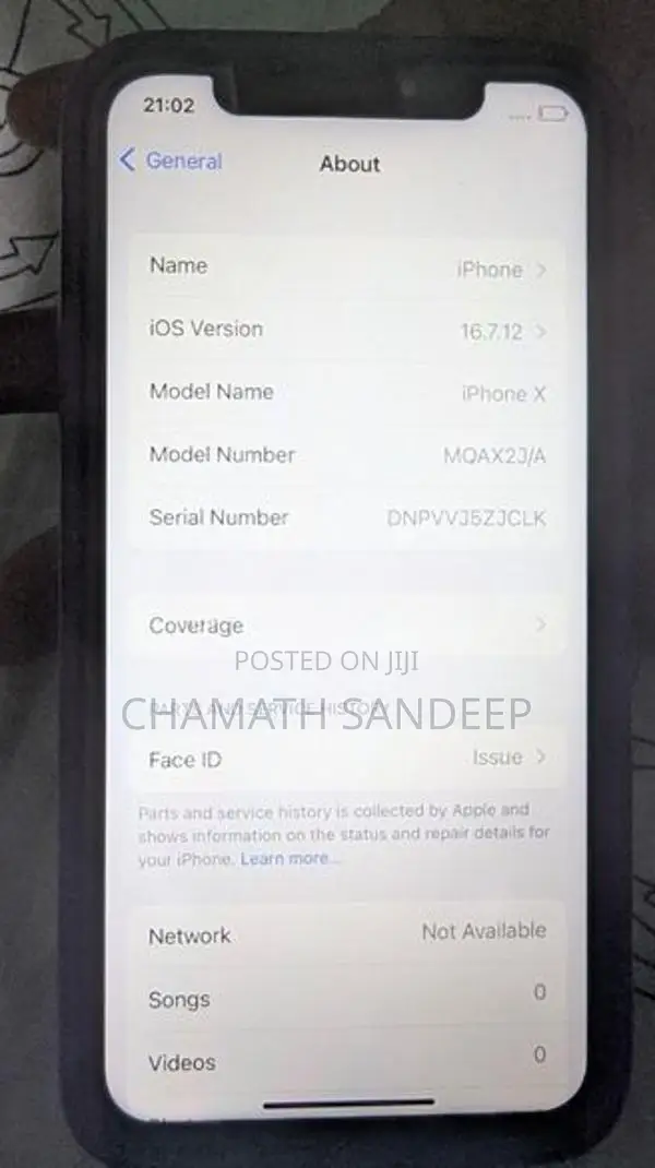Apple iPhone X (Used)