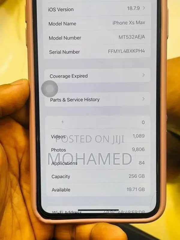 Apple iPhone XS Max 256GB (Used)
