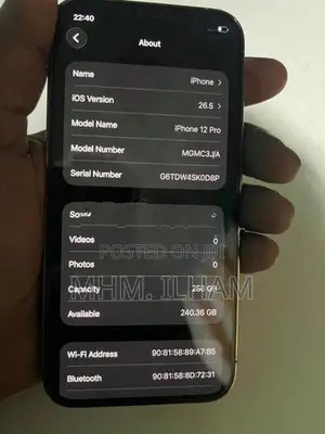 Apple iPhone 12 Pro (Used)
