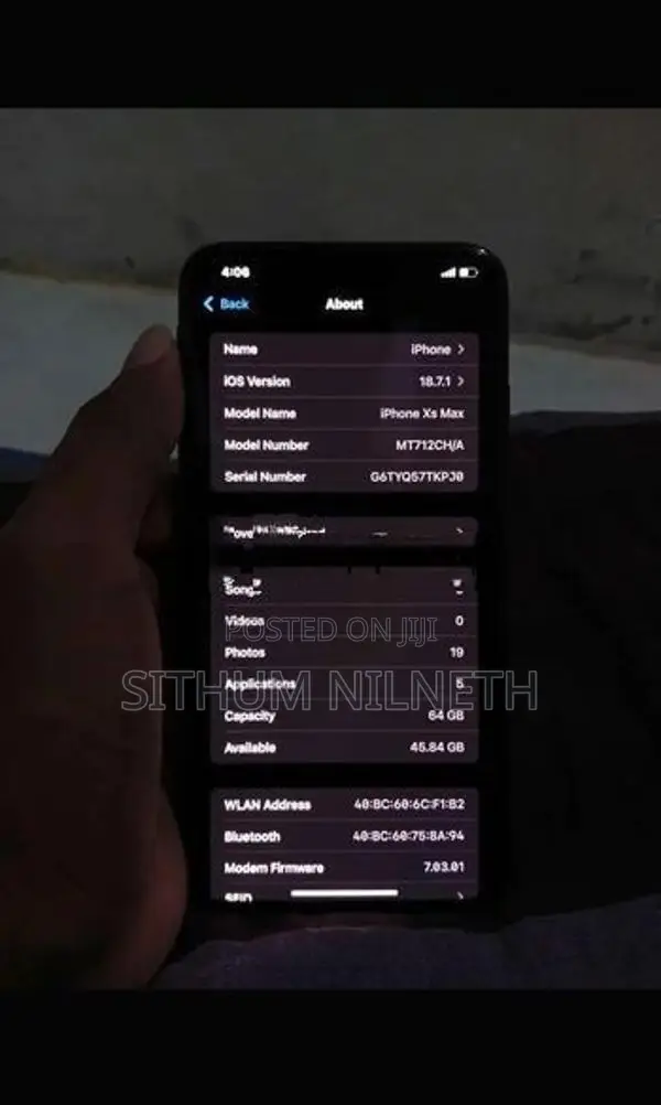 Apple iPhone XS Max (Used)