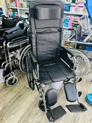 Commode Wheel Chair ( Full Option)