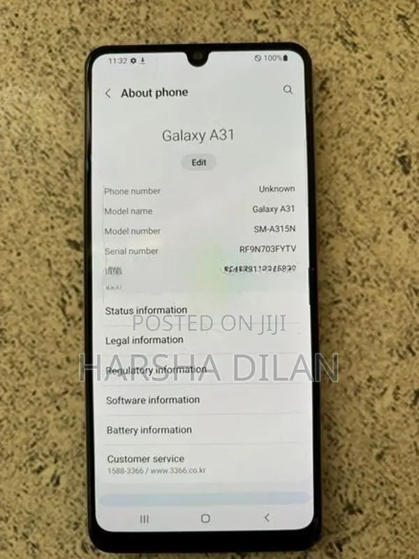 Samsung Galaxy A31 (Used)