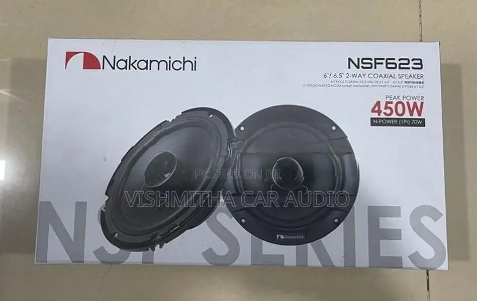 Japan Technology Door Speakers 6 inch Nakamichi Nsf623