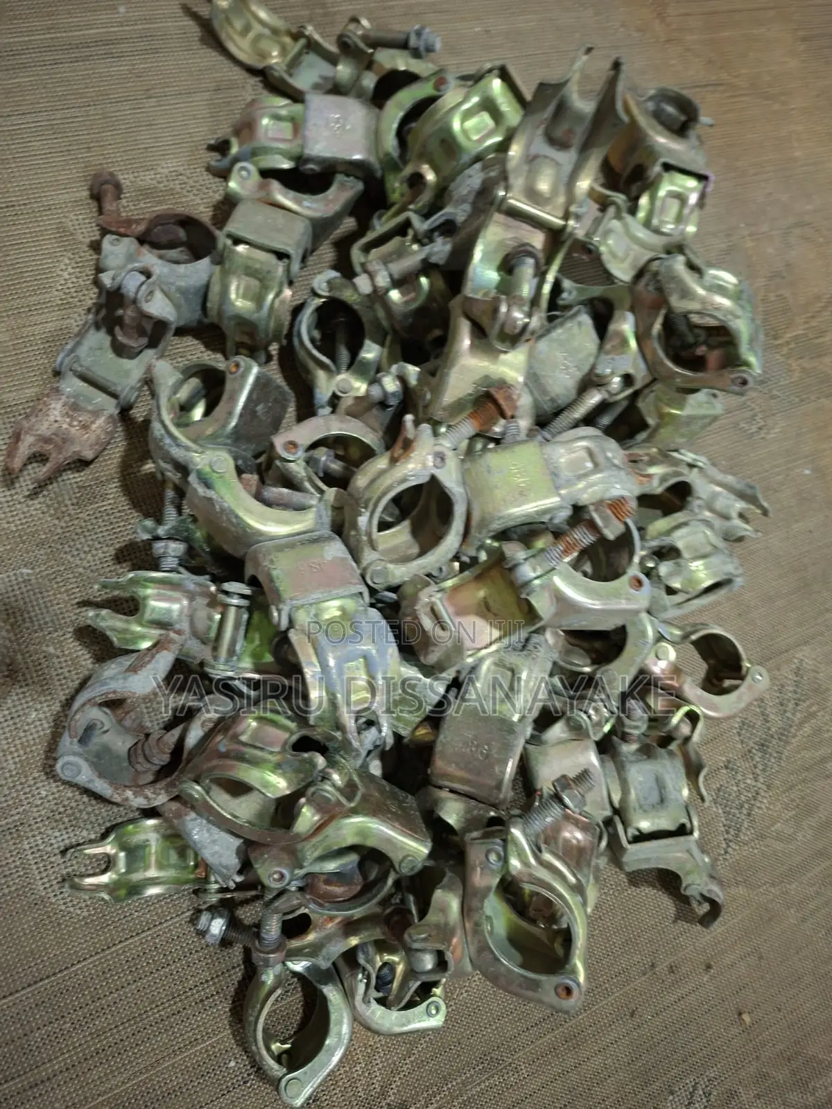 Gi Pipe Clamp Set Scaffolding Building Construction