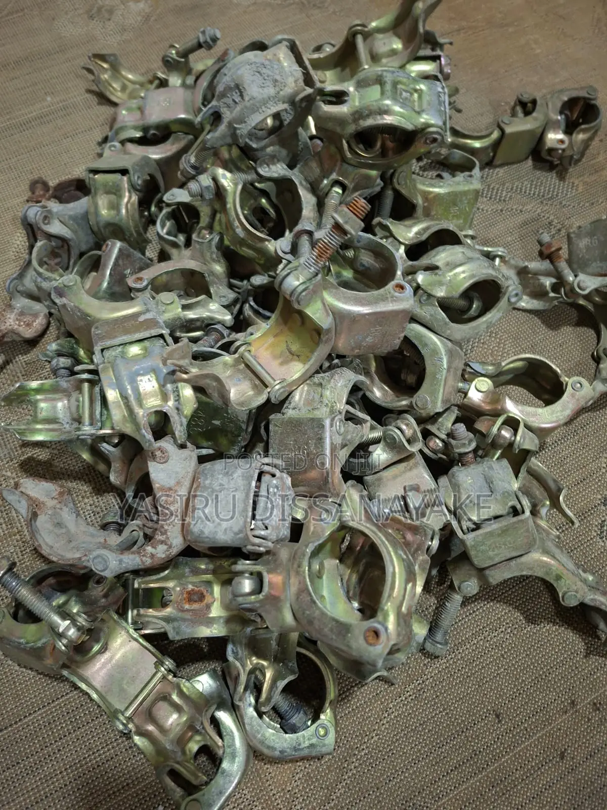 Gi Pipe Clamp Set Scaffolding Building Construction