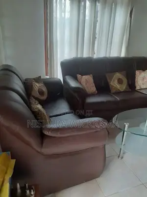 Leather Sofa Set