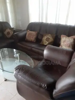 Leather Sofa Set