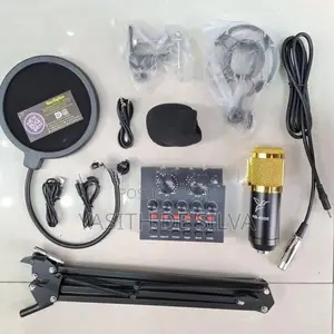 V8 Live Sound Card BM800 Mic Full set