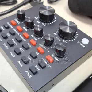 V8 Live Sound Card BM800 Mic Full set