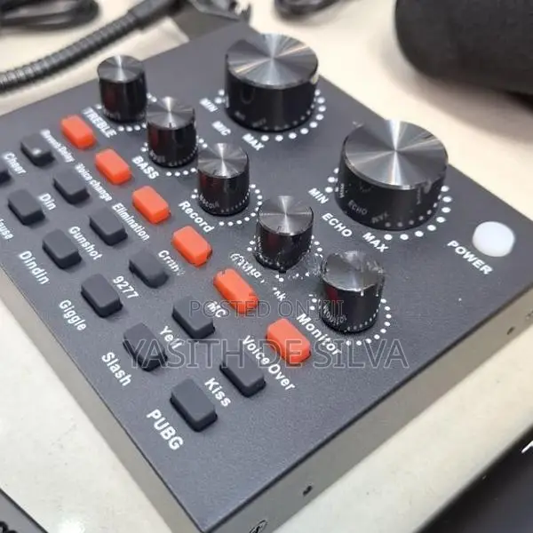 V8 Live Sound Card BM800 Mic Full set