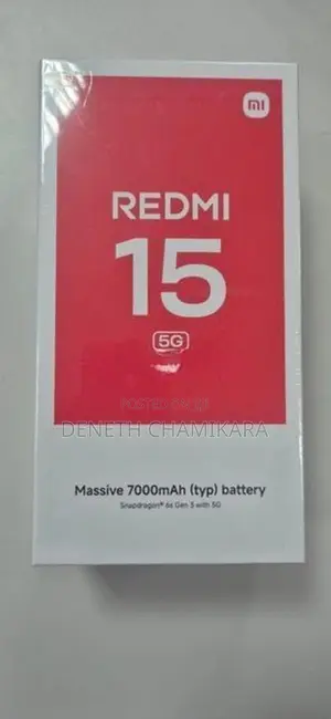Xiaomi Redmi 15 5G (Brand New)