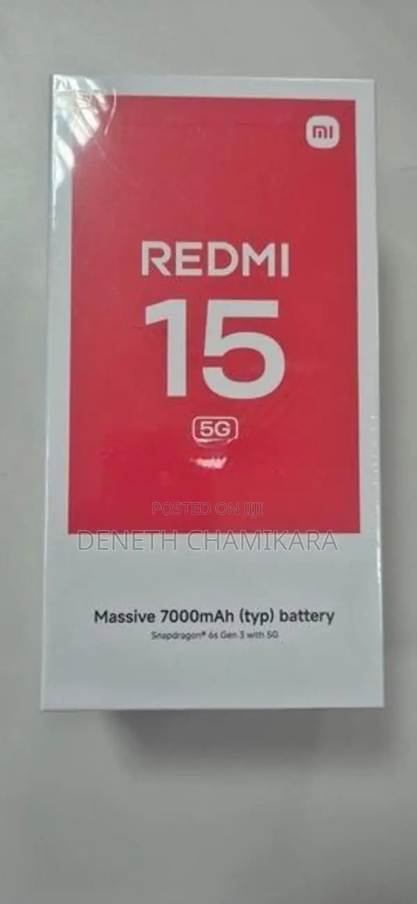 Xiaomi Redmi 15 5G (Brand New)