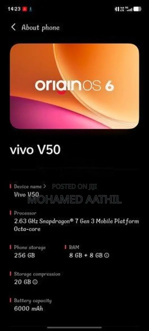 Vivo V50 (Used)