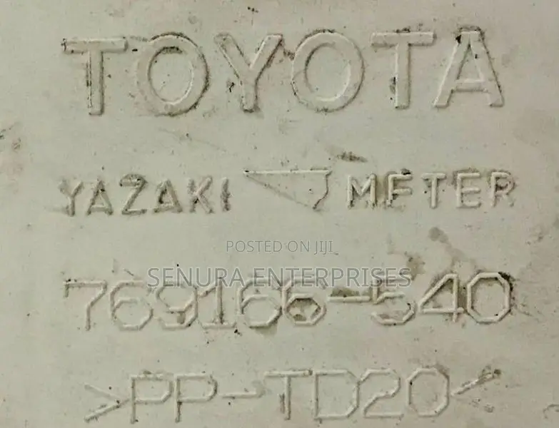 Toyota Alphard ANH20 Meter Board