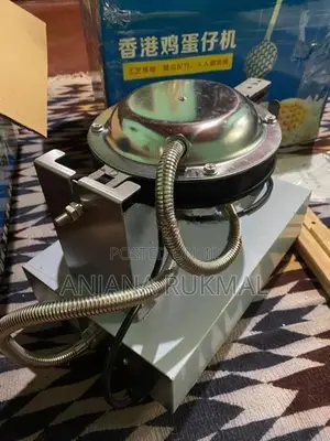 Industrial Non-Stick Electric Dual Bubble Waffle Maker