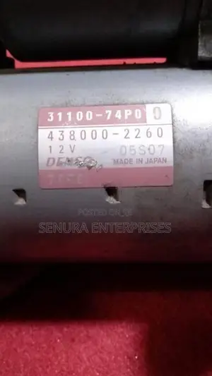 Suzuki Wagon R MH44S Fx Limited Engine Starter Motor