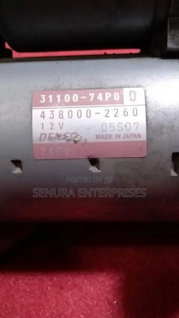 Suzuki Wagon R MH44S Fx Limited Engine Starter Motor