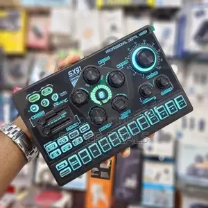 Sx91 Live Sound Card Zx2020 Phantom Power Mic Full Set