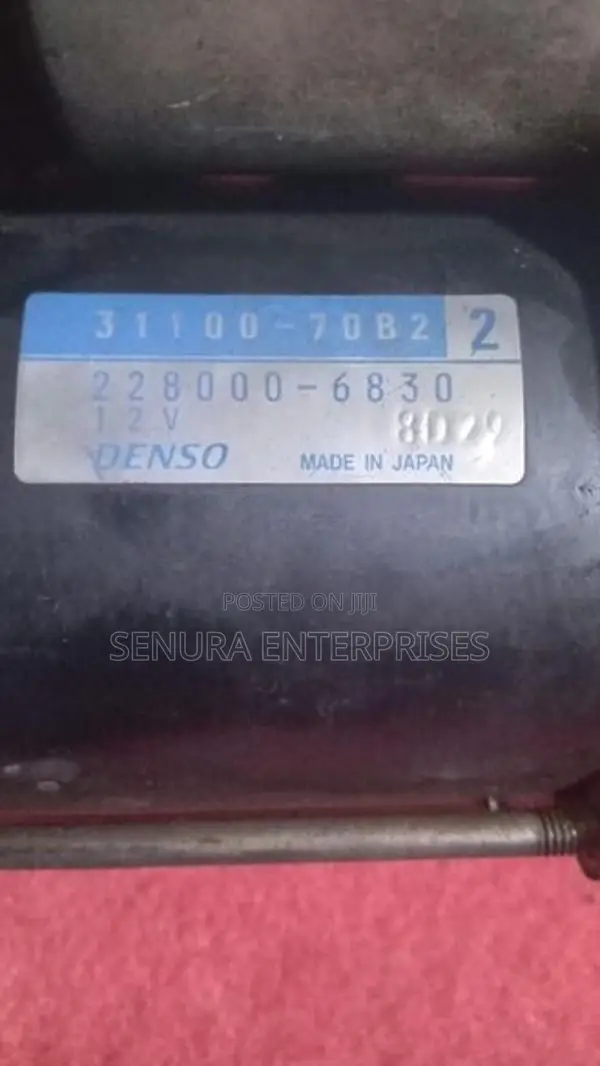 Suzuki Alto HA23 Engine Starter Motor