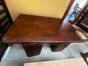Antique Burma Teak Office Table