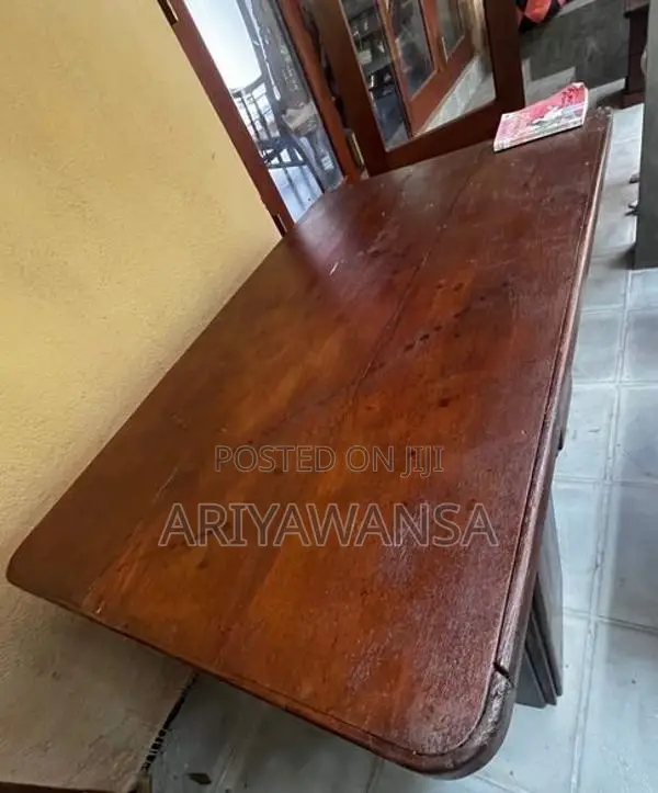 Antique Burma Teak Office Table