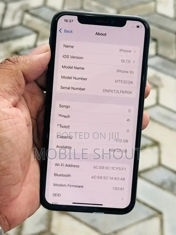Apple iPhone XS 512GB (Used)