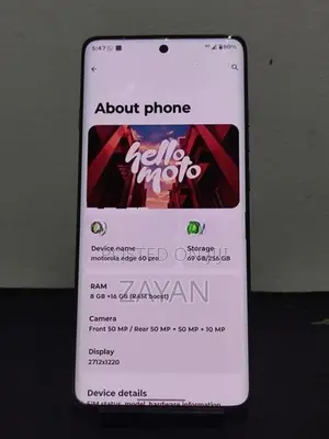 Moto Edge 60 Pro (Used)