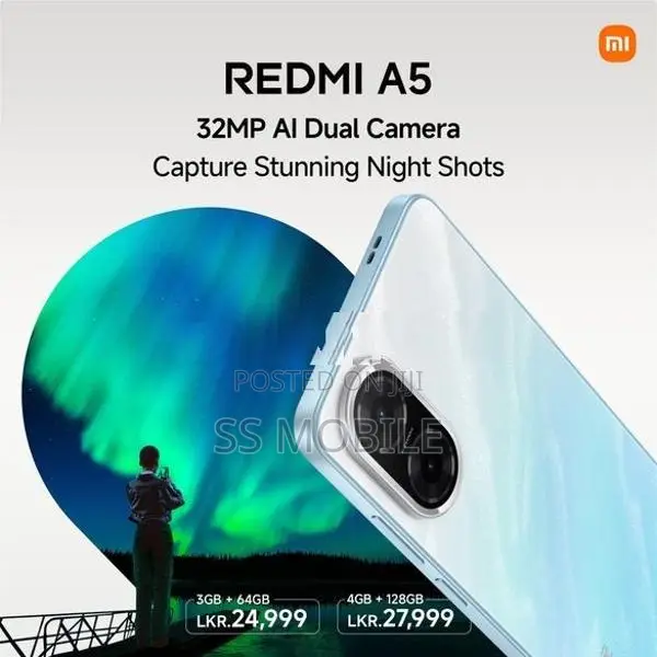 Xiaomi Redmi A5 4GB 128GB (Brand New)
