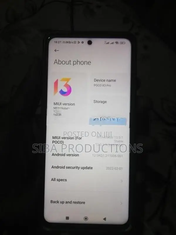Xiaomi Poco X3 Pro (Used)