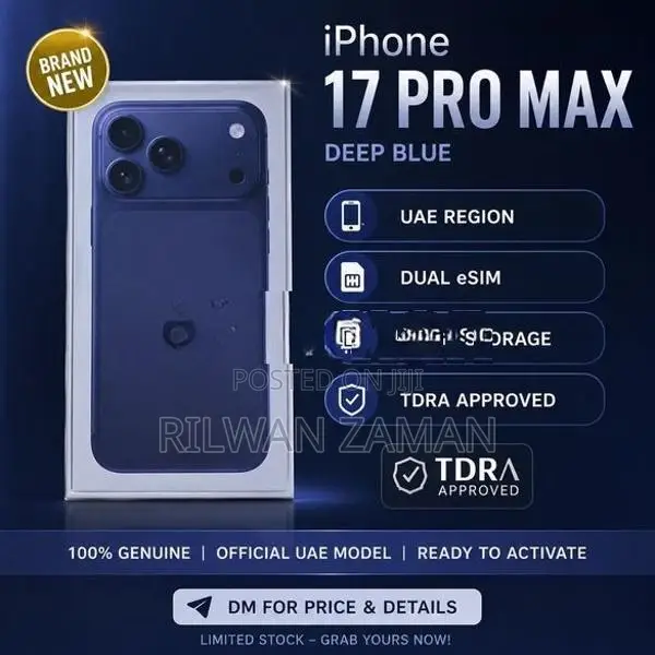 Apple iPhone 17 Pro Max (Brand New)