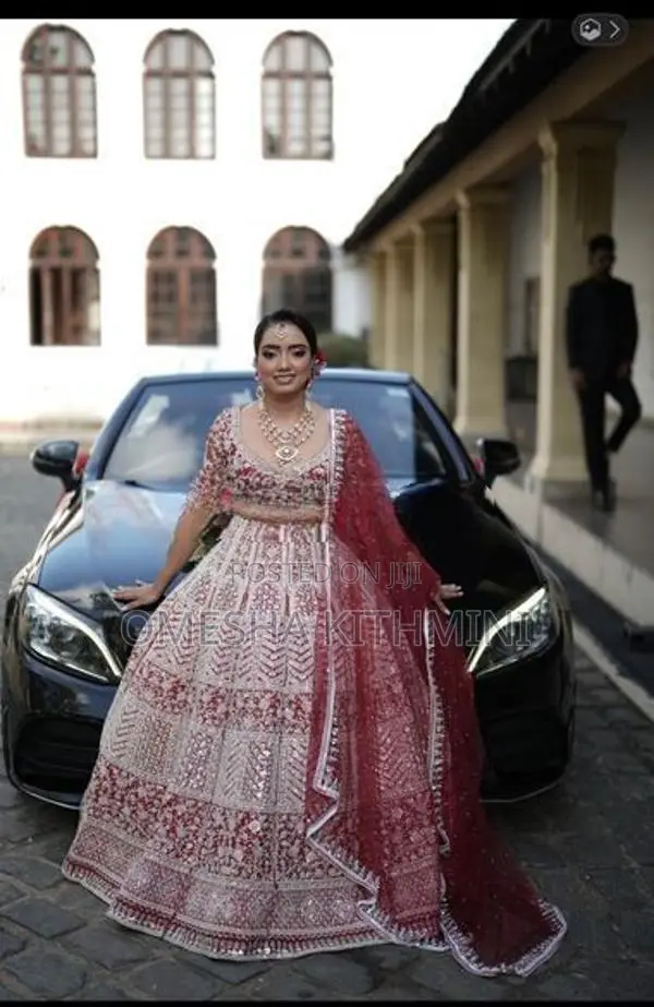 Luxury Red Bridal Lehenga