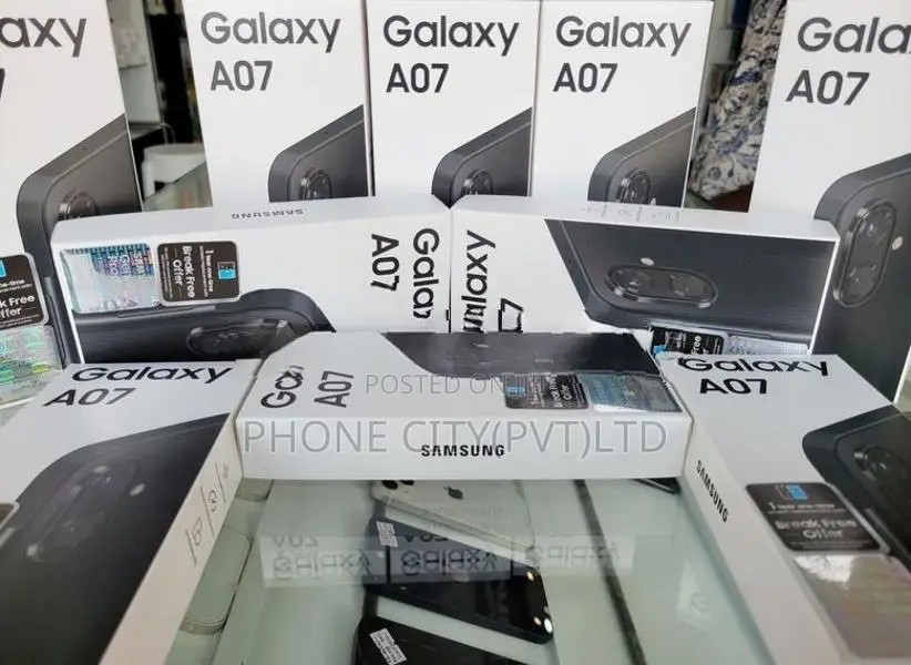 Samsung Galaxy A07 4GB 64GB Black (Brand New)