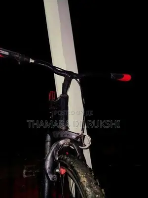 සස්පෙන්ෂන් බයිසිකලය - කළු රතු මාතර