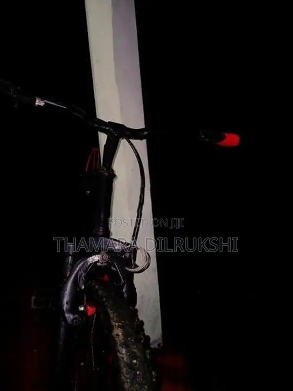 සස්පෙන්ෂන් බයිසිකලය - කළු රතු මාතර