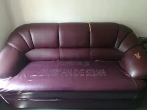 Leather Sofa Set (3+1+1 seaters set)