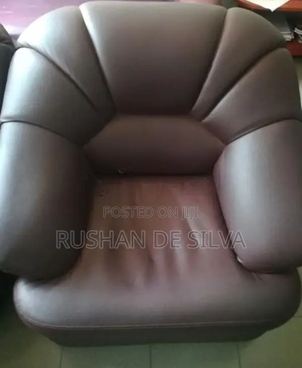 Leather Sofa Set (3+1+1 seaters set)