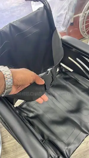 Wheelchair (powder Coated) with Safety Belt