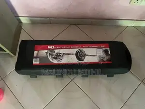 50Kg Chrome Barbell with Dumbell