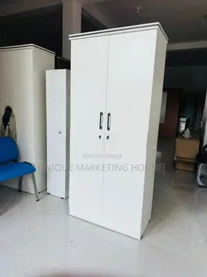 Modern 2 D Full Shelf White Cupboards